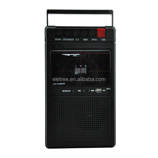 Retro-39 Pin Aa Japan Plastic Multi-Function Portable Auto Reverse Recorder Convertisseur Cassette Radio Player