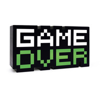 Game Over Light 8 Bit Pixel Veilleuse pour lampe de jeu pour PS5/ps4 LED Icon Light