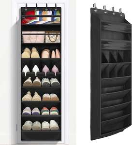High Quality Flat Bottom with 15 Pockets Cabinet Behind Door Multifunctional Shoe Storage Hanging Bag for Shoes Organizer - Product Image 6