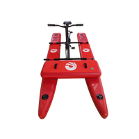 Vélo aquatique gonflable Drop Stitch pour une personne, idéal pour les loisirs et les sports nautiques en mer