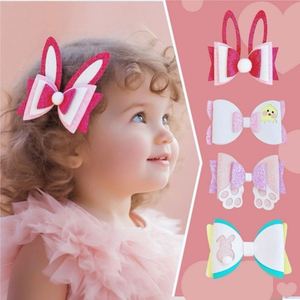 2025 New <b>Easter</b> Collection <b>Sweet</b> Children's Cross Border Rabbit Ear Hairpin Chick Hairpin with Clip Party Hair Accessories - Product Image 1