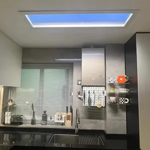 Interior Home Shop Office Hotel Artificial Skylight Led Blue Sky Design Recessed Panel Ceiling Led Light