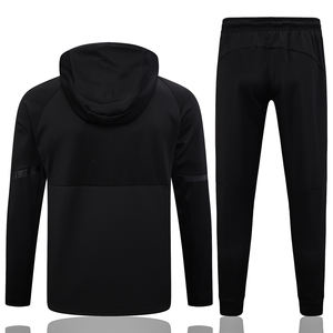 Chándales OEM para entrenamiento de fútbol logotipo personalizado hombres jóvenes deportes correr gimnasio al aire libre Sudadera con capucha chándal - Product Image 2