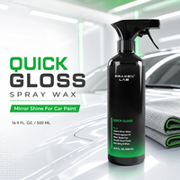 Cire de pulvérisation céramique pour voiture, nano-hydrophobe, longue durée, haute brillance, protection de la peinture, entretien rapide, polissage plastique