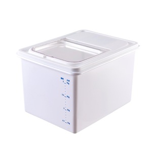 Rice Storage <b>Container</b> Rectangle Flip Top Lid Insect Proof Kitchen Use 7.5L Capacity - Product Image 5