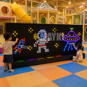 Panneau mural interactif LED lumineux Lite Brite pour jeux <span class=keywords><strong>d</strong></span>'exploration sensorielle pour enfants, idéal pour les musées pour enfants - Product Image 2