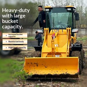 Minipala de Construcción a Diésel para Agricultura, Recolección de Pasto, Limpieza de Estiércol, Ingeniería Agrícola - Product Image 1