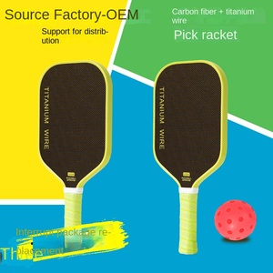 Nhảy sợi carbon dây titan chọn vợt tích hợp Báo Chí nóng chọn bóng vợt cạnh tranh dày 16mm nhẹ 230g 16 - Product Image 4