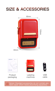 Niimbot <span class=keywords><strong>B21</strong></span> Étiqueteuse portable à grande vitesse de type C Machine à étiqueter commerciale <span class=keywords><strong>B21</strong></span> Compatible avec les téléphones, les ordinateurs et les tablettes - Product Image 2