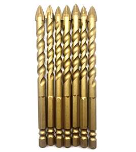 Nuevos juegos de brocas helicoidales con punta de carburo de tungsteno 2026 para taladrar vidrio, azulejos, hormigón, porcelana y cerámica - Product Image 1