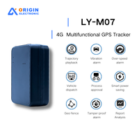 Traceur GPS Mini 4G Sans Fil Rechargeable avec Aimant Puissant et Suivi en Temps Réel pour Voitures/Vélos avec Fonction Anti-Sabotage