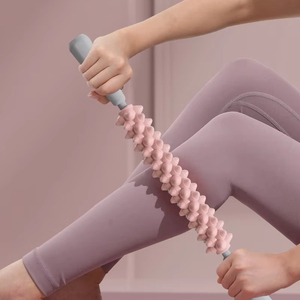 Teeth Muscle Stick for Yoga & for Calves Thighs Quadriceps <b>Arm</b> & Forearm Relaxation Fitness Artifact Roller - Product Image 3