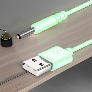 5V USB chuyển đổi cáp DC cung cấp điện cho máy in máy tính mã vạch Scanner-3.5mm sạc cáp - Product Image 2