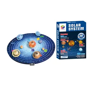 Hot Koop Solar Systeem 3D Puzzel Kids Christmas Gift Eps Materiaal Speelgoed Voor Kinderen Kids Christmas Gift 3D Puzzel