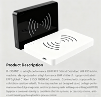 Control de Acceso de Identificación de Alto Rendimiento, Compacto y Conveniente para Escritorio, Anti-falsificación, Producción 860-960MHz, ABS