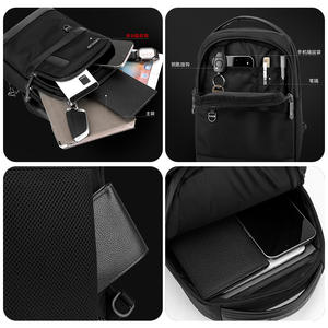 Bolso de Pecho para Hombre We Poe Wr, Gran Capacidad, Nylon, Bandolera para Uso Diario, Primavera 2025, Azul Oscuro, Color Sólido - Product Image 5