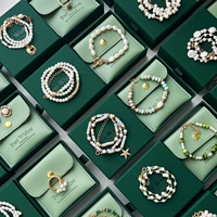 Boîte à bijoux en papier personnalisée avec logo, emballage pour bijoux, pierres précieuses, bracelet, présentoir à bijoux, boîte à bracelet Cartier, rangement pour collier