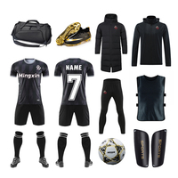OEM profesional a todo color de impresión sublimación Jersey deporte fútbol conjunto completo kits de entrenamiento de fútbol sin logotipo