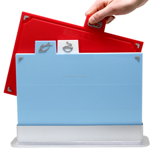 Ensemble de planches à découper colorées antidérapantes avec support - Product Image 2