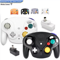 Prix usine 2.4G NGC contrôleur sans fil Game Cube Compatible avec la télécommande Wii Vibration Mando Manette NGC
