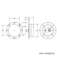 Antena GNSS RTK Multibanda L1 L2 de 5dBi de Alta Ganancia, Omnidireccional de 360 Grados con Conector Roscado para Soporte de Mapeo OEM