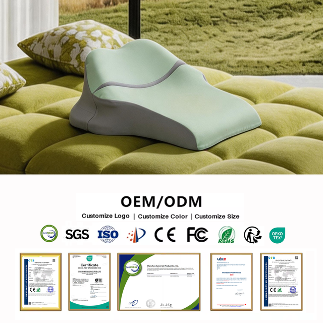 Adjustable Multi-functional Memory Foam Therapy Anti-Bacteria Neck Support Pillow for Bed Sitting Recliner Cushion TV Watching