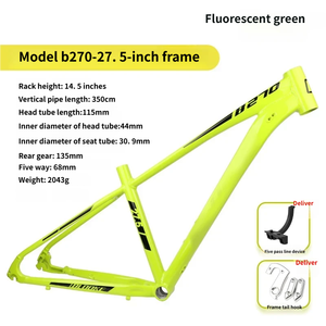 Telaio BMX in Lega di Alluminio da 27,5 Pollici, Leggero e Resistente, Alta Qualità, Colori Personalizzabili, Garanzia a Vita, Vendita Diretta dalla Fabbrica - Product Image 5