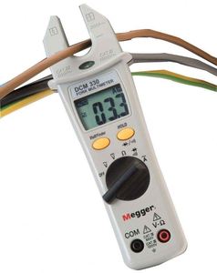 มัลติมิเตอร์ Megger DCM330 พร้อมกระแสไฟฟ้ากระแสสลับแบบปากเปิด 200 แอมป์ และดีไซน์แบบหัววัดแบบส้อมช่วง 0.1 ถึง 20.00 เมตร เพื่อการใช้งานที่ง่ายดายสำหรับการวัด - Product Image 3