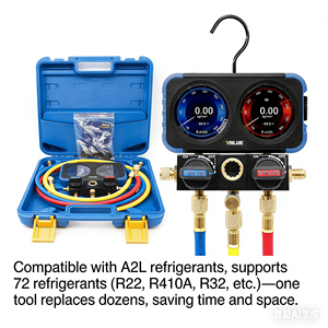 तेजी से डिलीवरी के साथ स्टॉक में उपलब्ध प्रीमियम-गुणवत्ता वाले सबसे अधिक बिकने वाले उत्पादों VRM2-X मूल्य कई दबाव गेज - Product Image 5