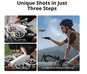 Combo Neo à trois batteries, avec caméra 4K UHD pour adultes, drone autonome de 135 g qui vous suit, décollage depuis la paume de la main - Product Image 2