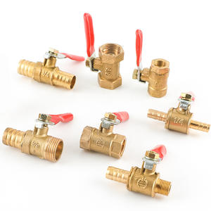 Válvula de bola de latón de 1/2 pulgada con rosca NPT, tipo interruptor, para agua y aire, presión de operación de 650 PSI - Product Image 3