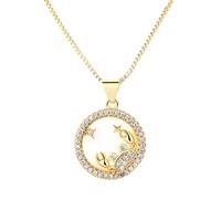 Collier Cancer, fournisseur d'or, plaqué or, signe du zodiaque, pendentif fin, couple, forme de cœur, colliers BFF