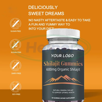Extrait de Shilajit+ Halal 3000mg 4000mg Pur de l'Himalaya Original Complément Sportif Vente en Gros Naturel en Vrac Gommes de Shilajit 1000mg