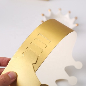 Chapeau en papier pour fête d'anniversaire de 1 an pour garçons, nouveau style, vente en gros, directement de l'usine - Product Image 5