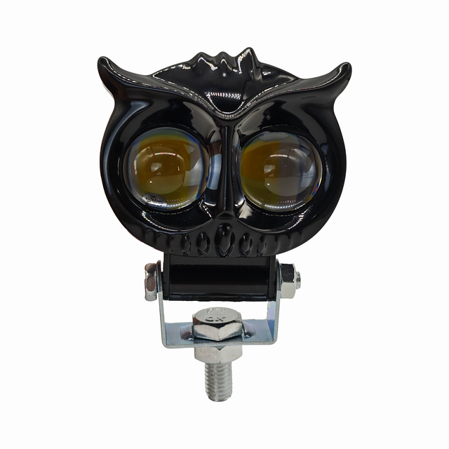 LED Motorcycle Spotlight Two-color Electric Vehicle Motorcycle Spotlight Modified LED Headlights