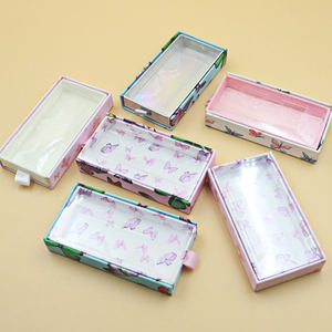 Boîte à cils personnalisée, boîte à cils vide, boîte à cils <span class=keywords><strong>papillon</strong></span>, boîte à cils en bande de 25 mm, emballage écologique pour cils - Product Image 5