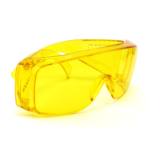 Laser Safety Glasses Full-<b>Frame</b> Polycarbonate Lens Chemical Laboratory Use Uncoated <b>Plastic</b> <b>Frame</b> - Product Image 4