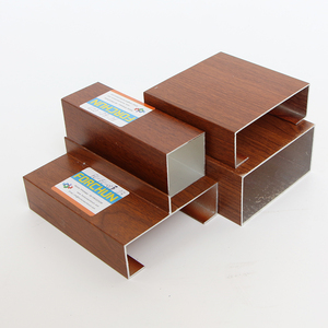 Profil en Aluminio de meubles de Grain de Bois/profiles D extrusión en Aluminio - Product Image 5