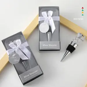 Bomboniere personalizzate uniche per sposi bomboniere bomboniere Love Wine Bottle Stopper per gli ospiti