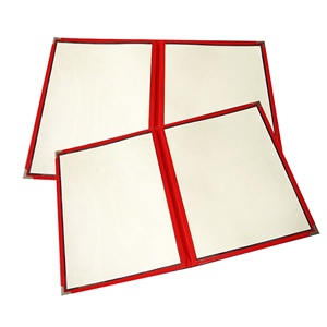 2 trang 4 Lượt xem đôi Pet cafe menu bìa phẳng PU + Vật liệu PVC phù hợp với giấy 8.5x11 nhiều màu tùy chọn từ Yimi - Product Image 4