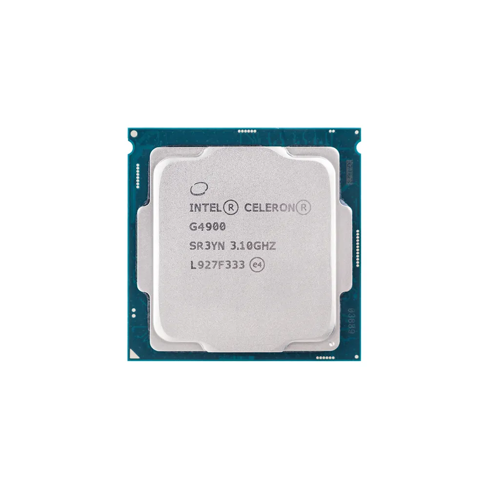 Procesador Intel Celeron de doble núcleo, 3,1 GHz, 2 núcleos, Intel Core 54W, G4900