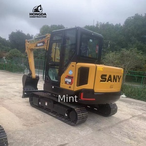 Mini excavatrice de haute qualité en Chine Excavatrice Sany sur chenilles d'occasion Sany 60c Sy55 à vendre Mini excavatrice 5 tonnes 6 tonnes Chine 60c - Product Image 1