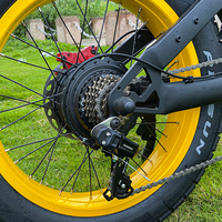 Bicicleta Eléctrica Híbrida Coswheel de 1500W con Batería de 15ah/20ah/25ah, Color Negro
