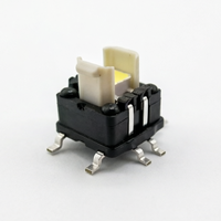 Ventes d'usine HTCL – Interrupteur tactile intelligent 12V SMD RGB tricolore 6x7 7x7 avec LED, bouton-poussoir lumineux pour volant de jeu