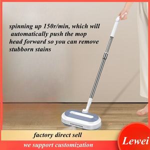 Serpillère électrique rotative <span class=keywords><strong>sans</strong></span> <span class=keywords><strong>fil</strong></span> de qualité supérieure, alimentée par batterie, double rotation, pour le nettoyage des sols domestiques - Product Image 2