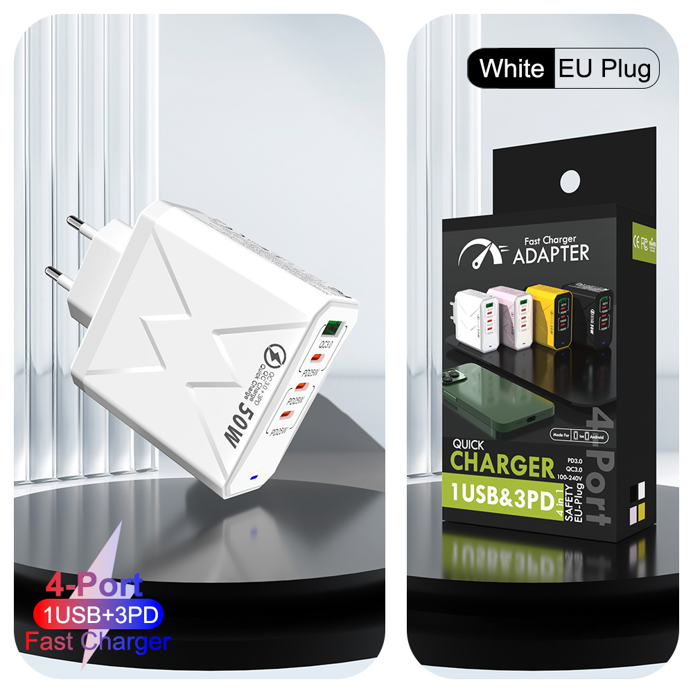 White with box