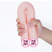 Mini Dildo Double Embout de 12 Pouces pour Pénétration, Masseur Double Dildo, Jouets Sexuels à Prix Abordable, Dropshipping, Boutique de Dildos