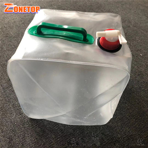 Récipient d'eau pliable portable en plastique sans BPA, léger, 5 litres, 10 litres, 20 litres, <span class=keywords><strong>avec</strong></span> <span class=keywords><strong>robinet</strong></span> - Product Image 1
