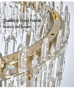 Lámpara de Araña Moderna Italiana de Lujo, de Hierro Cuadrado, Blanco Cálido, con Control Remoto, Altura Ajustable, <span class=keywords><strong>para</strong></span> Hotel, Hogar, Interior - Product Image 6