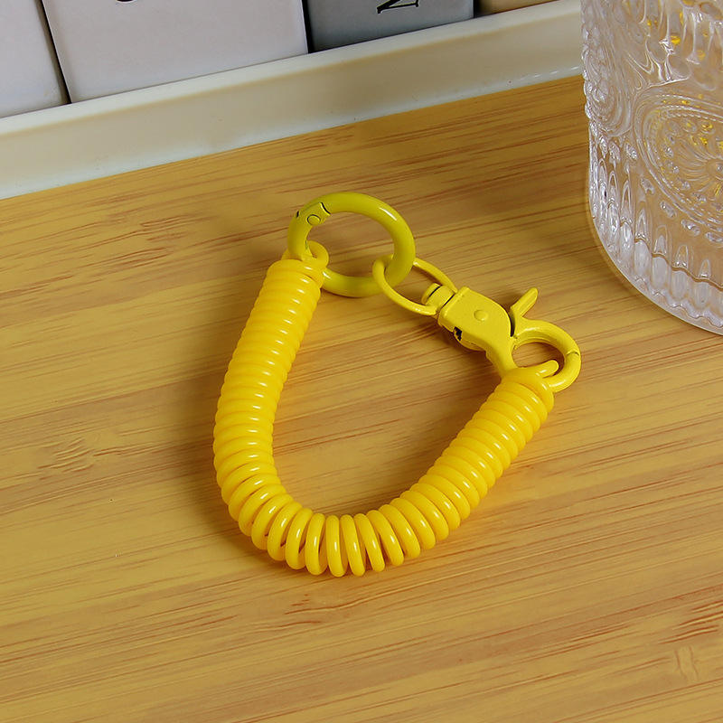 New colorful spring rope yellow